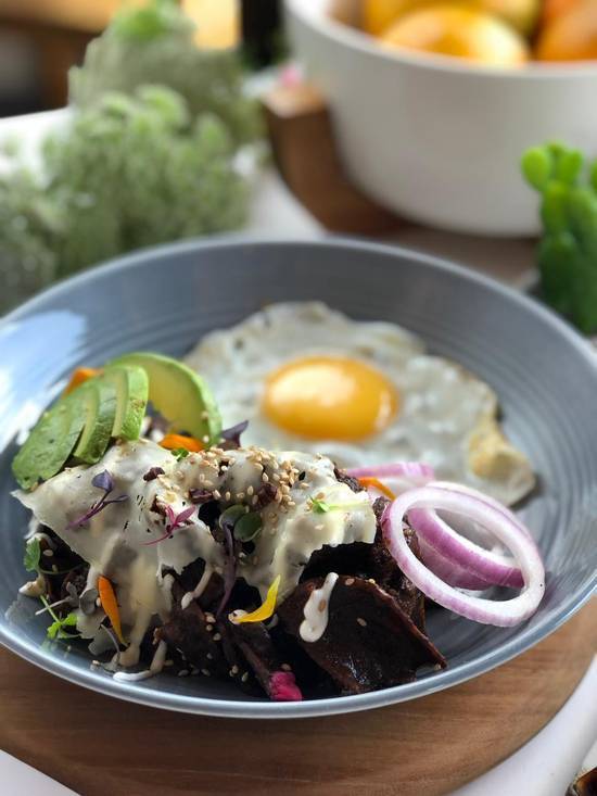 Chilaquiles de cacao