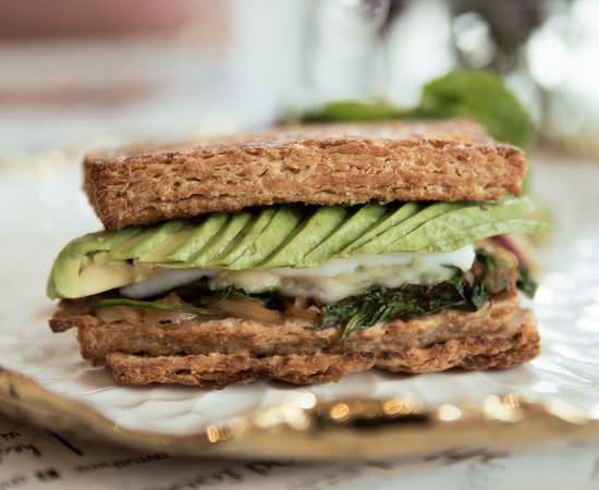 Healthy croissant