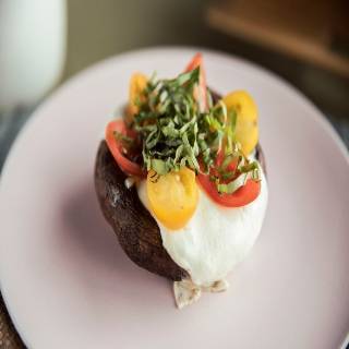 Portobello relleno