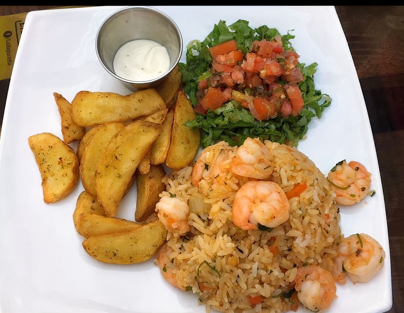 Arroz con Camarones