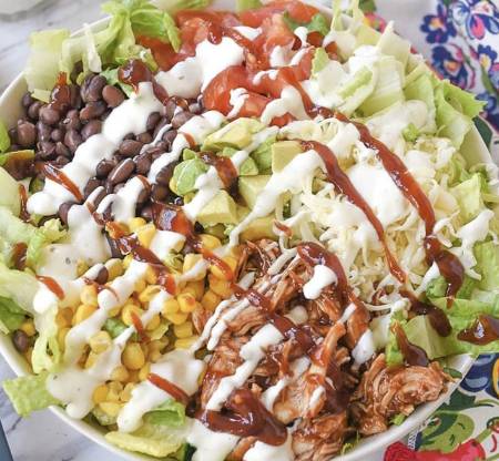 BBQ Chicken Salad