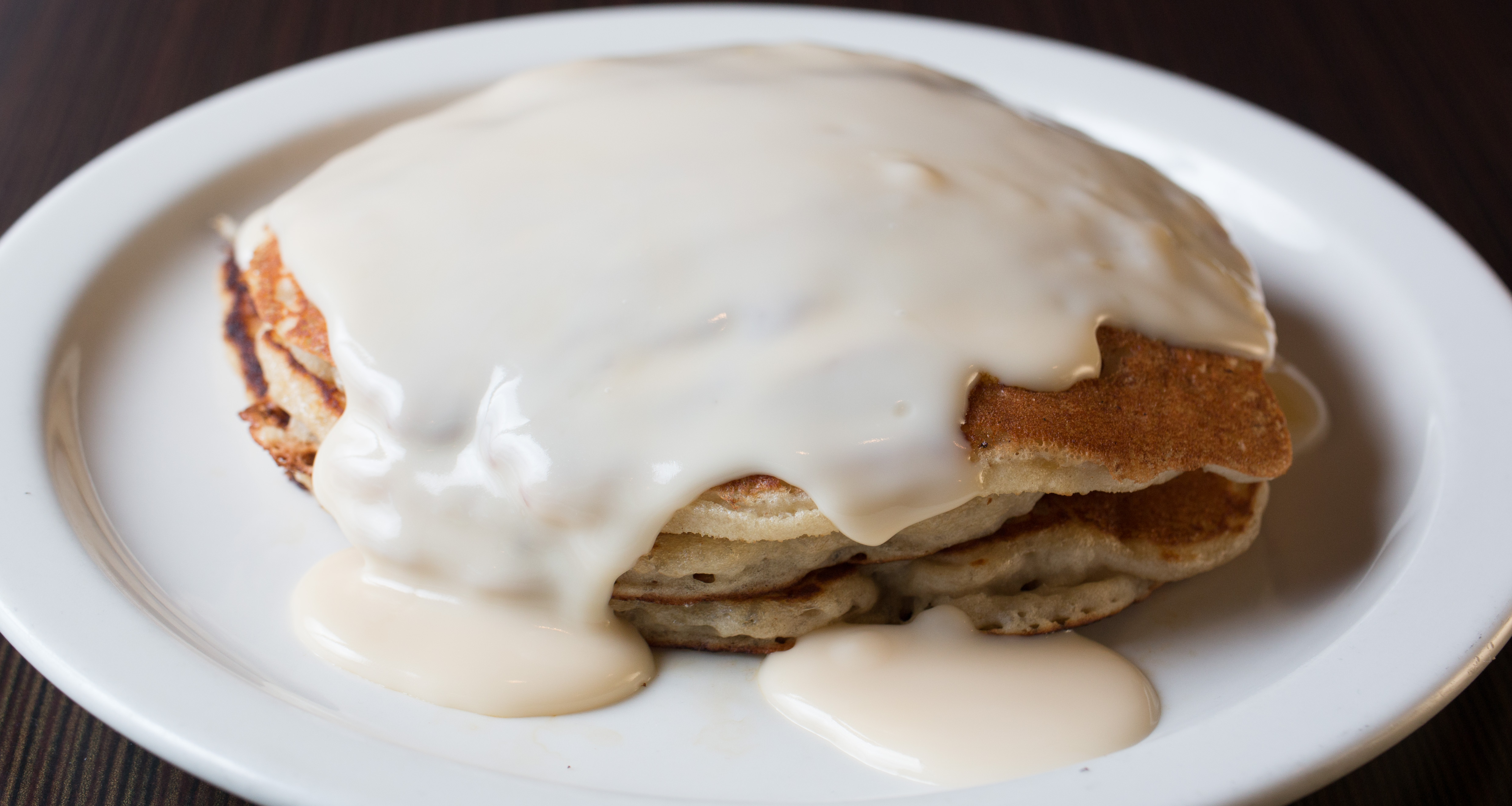 2 Piece Banana Pancakes Breakfast