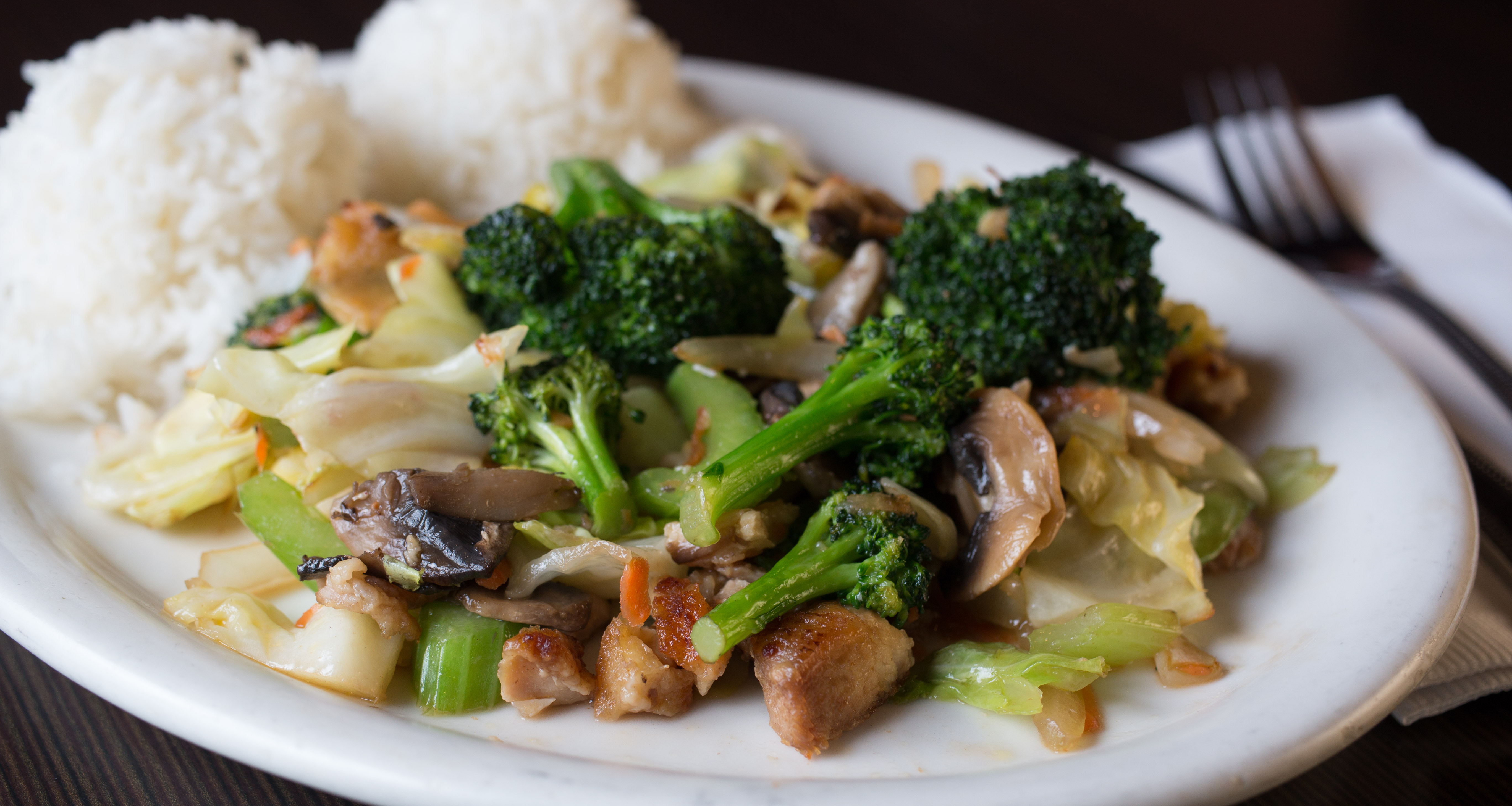 Stir Fried Vegetables with Meat