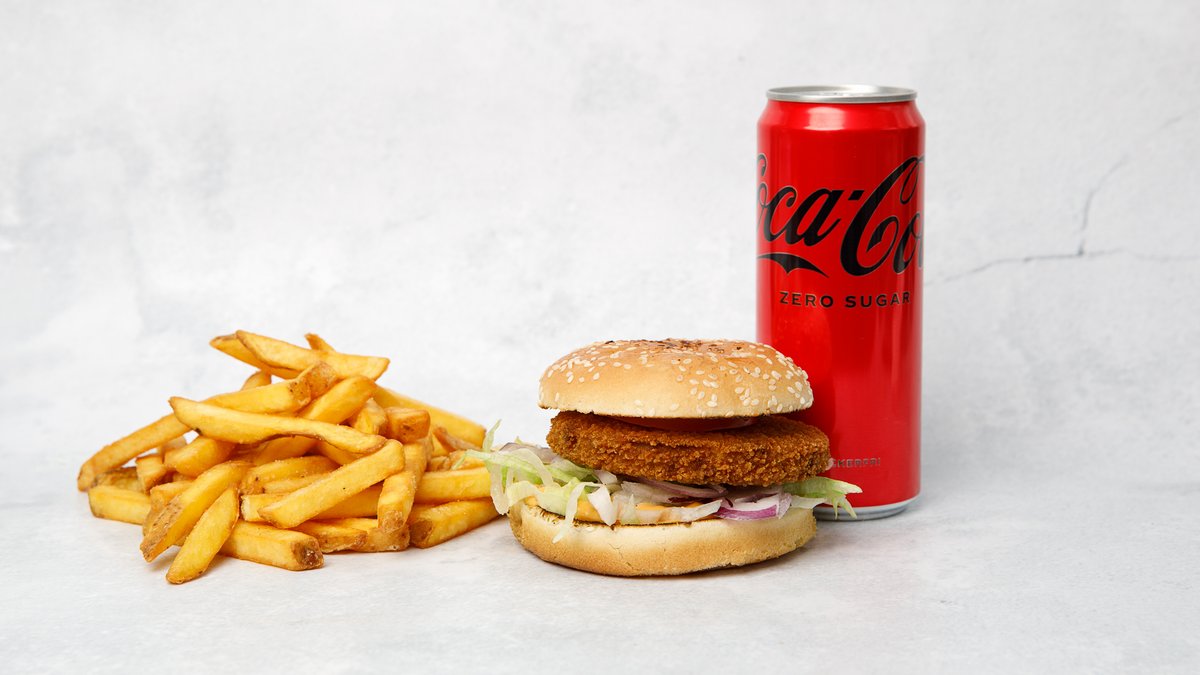 Vegoburgertallrik