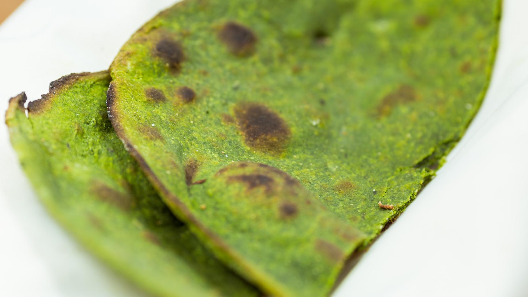 Spinach Roti