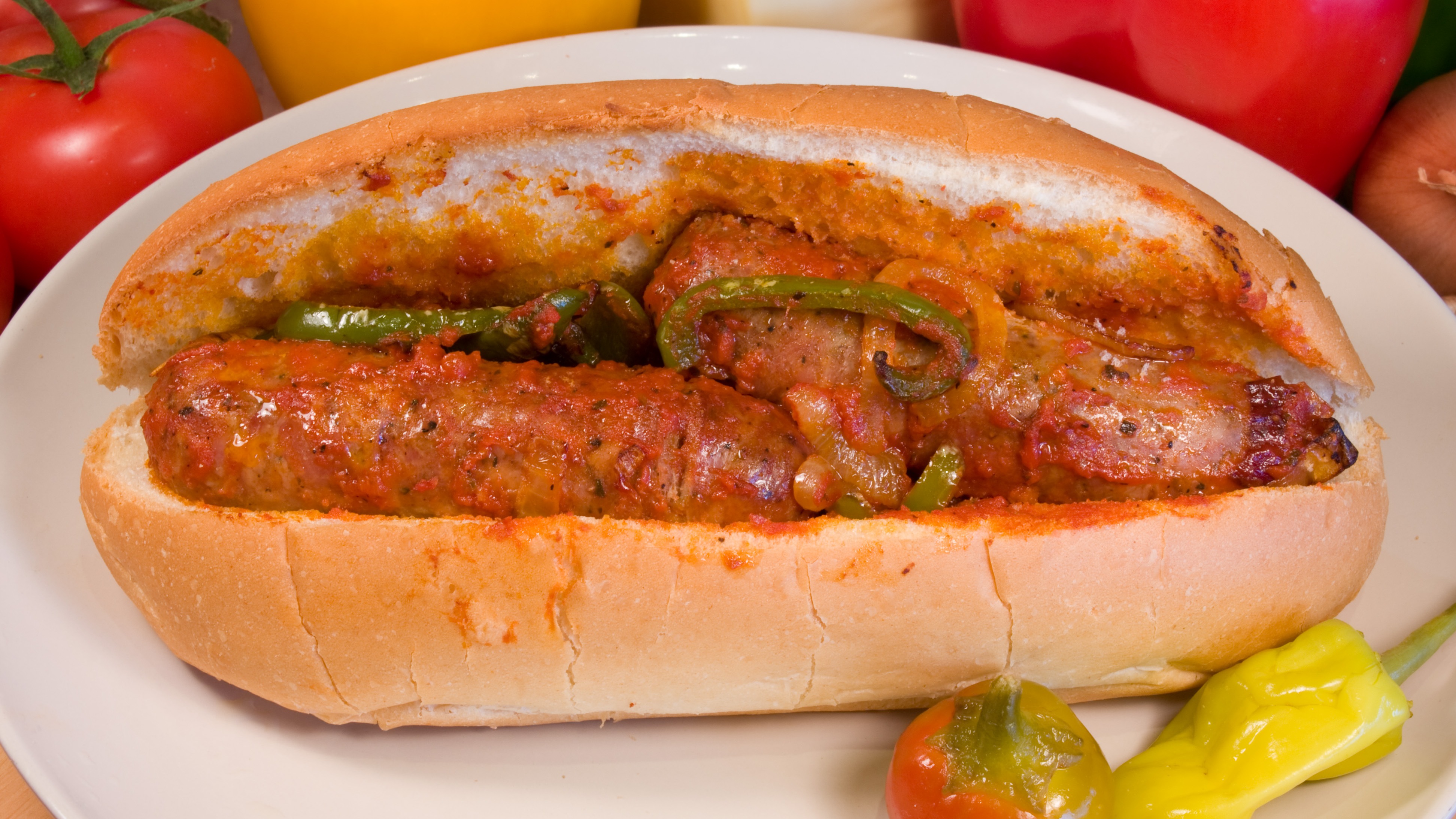 Italian Sausage and Peppers Catering - Full Tray