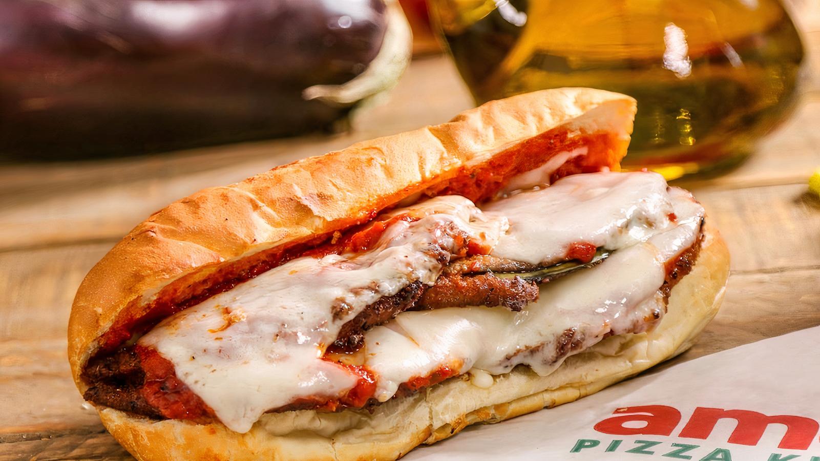 Eggplant Parmesan Sub