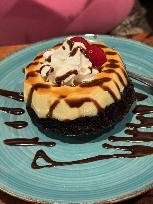 Homemade Chocoflan