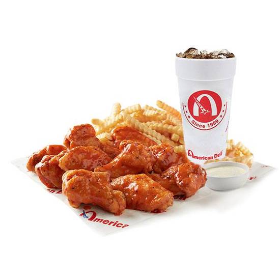 15PC Wings and Fries Combo