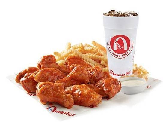 20PC Wings and Fries Combo