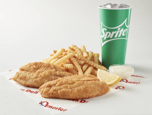 2pc Fish and Fries Combo