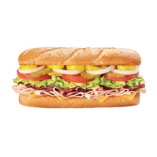 Ham and Turkey Sub Only