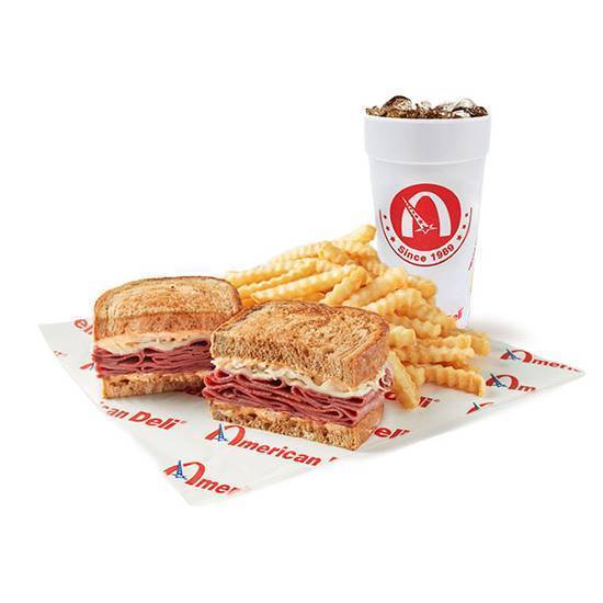 Reuben and Fries Combo