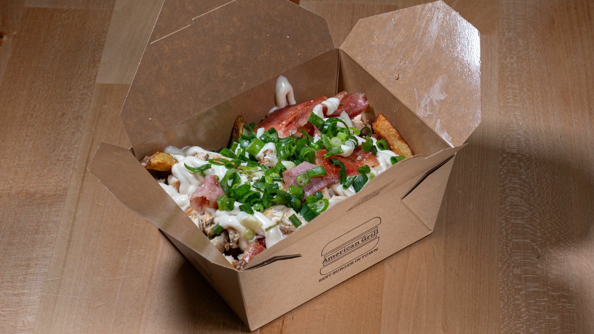Chicken caesar fries
