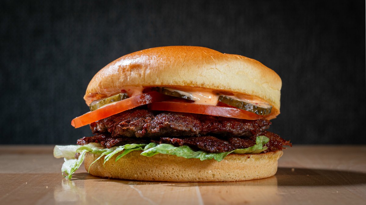 Double hamburger