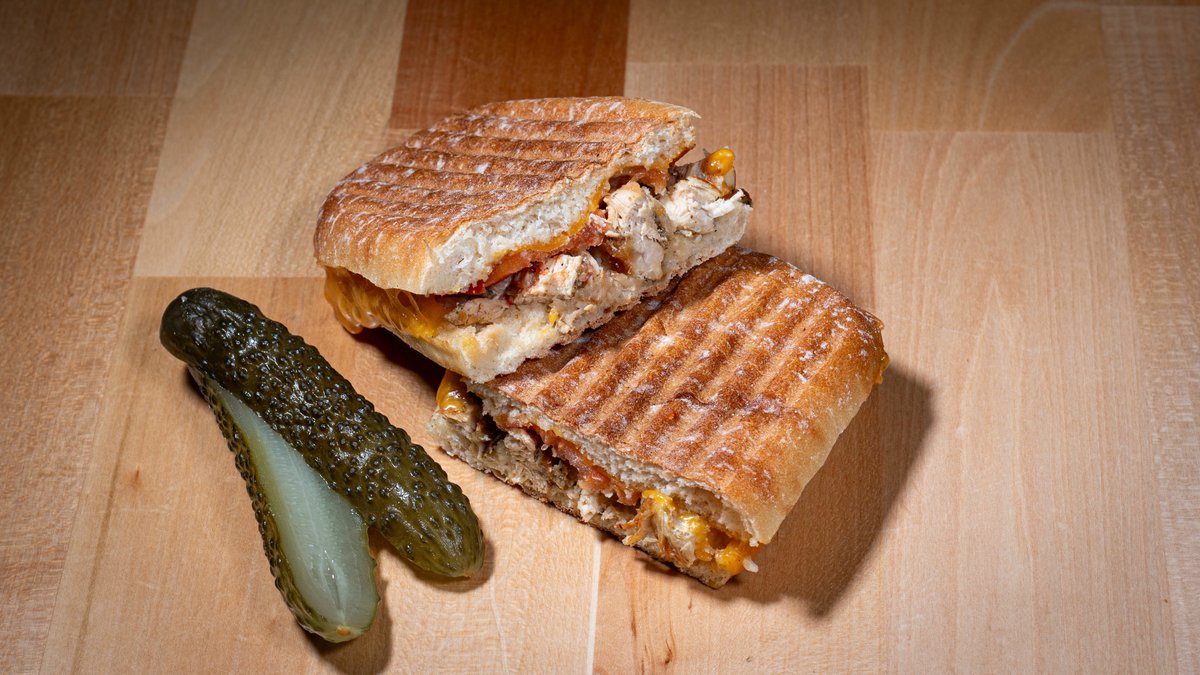 Grilled chicken and cheese