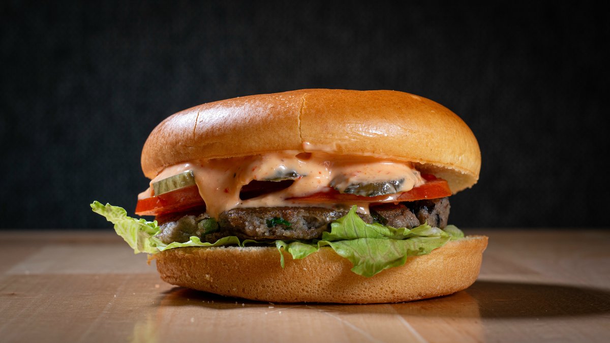 Vegetarian burger
