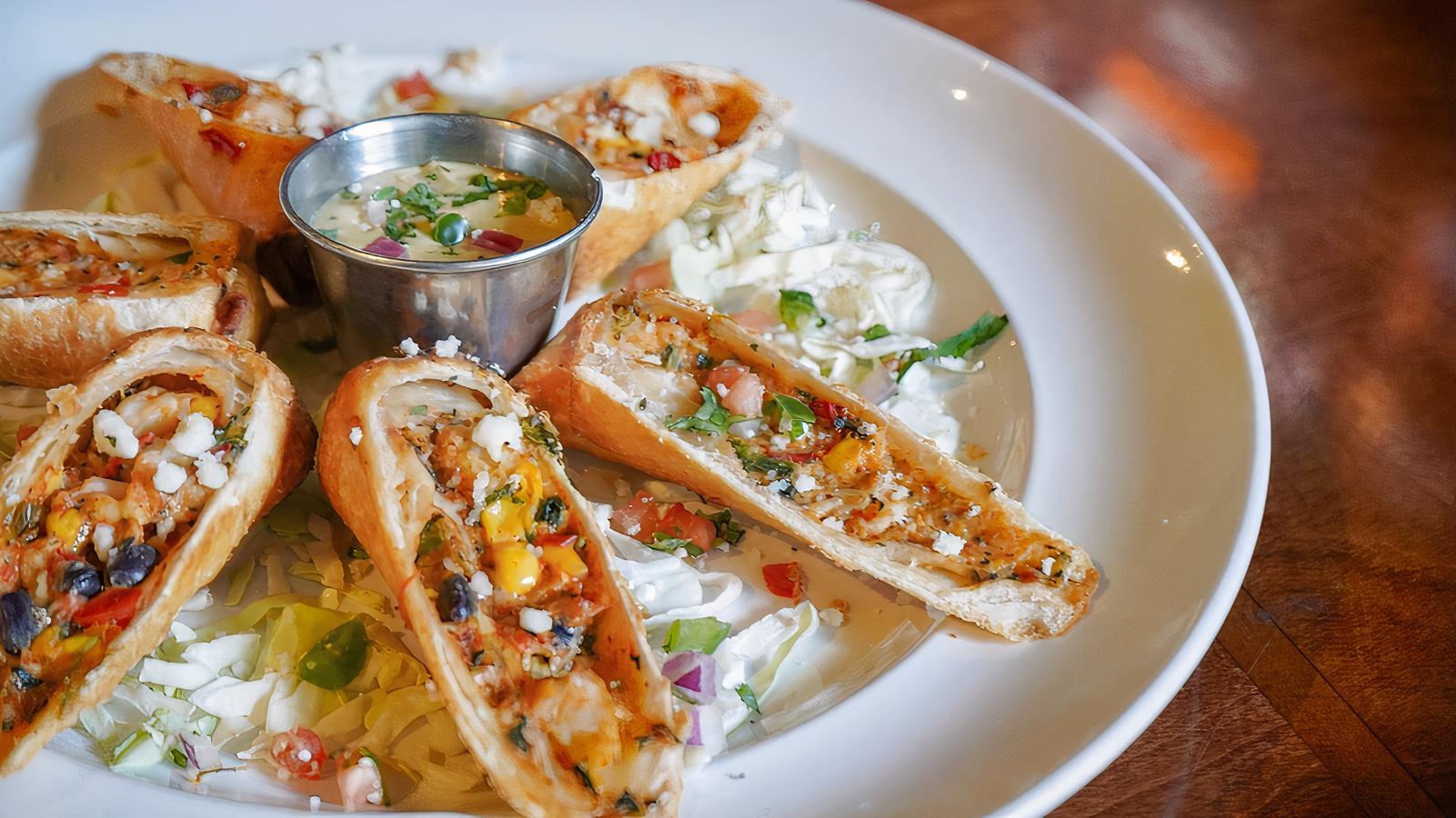 Santa Fe Chicken Rolls