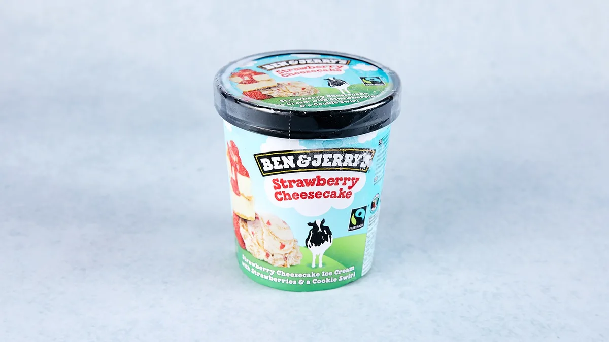 Ben and Jerry's Strawberry Cheesecake 465ml