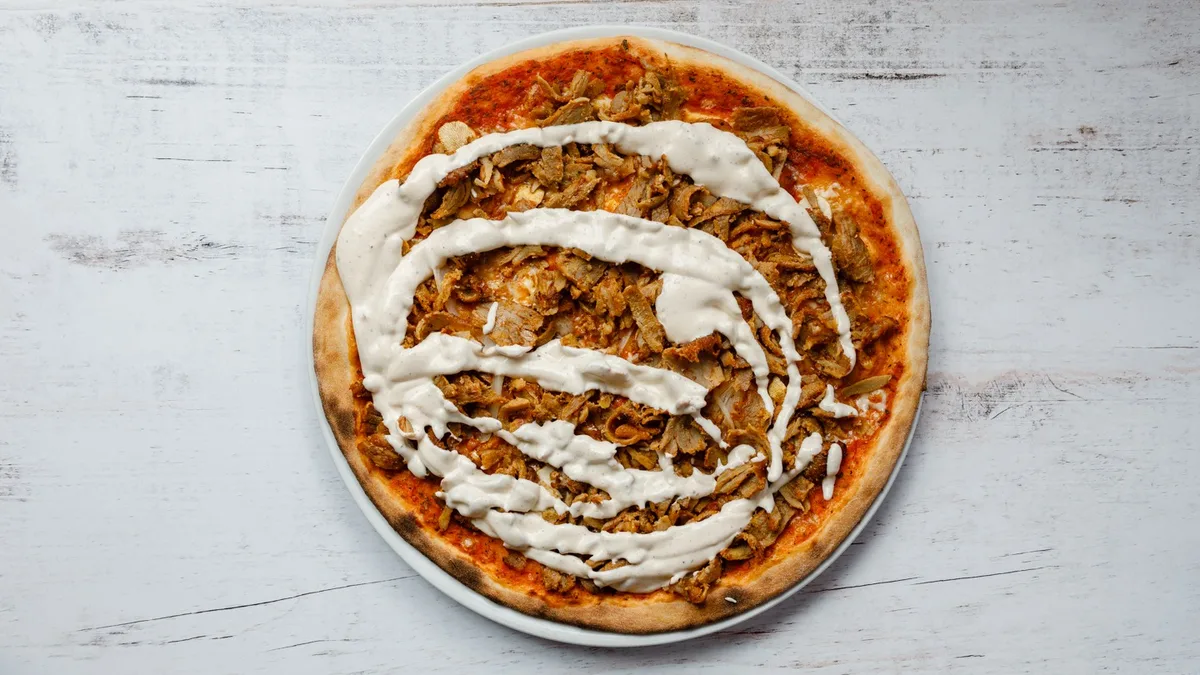 Kebabpizza (Familj)