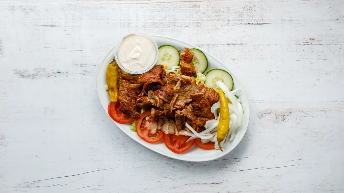 Kebabsallad