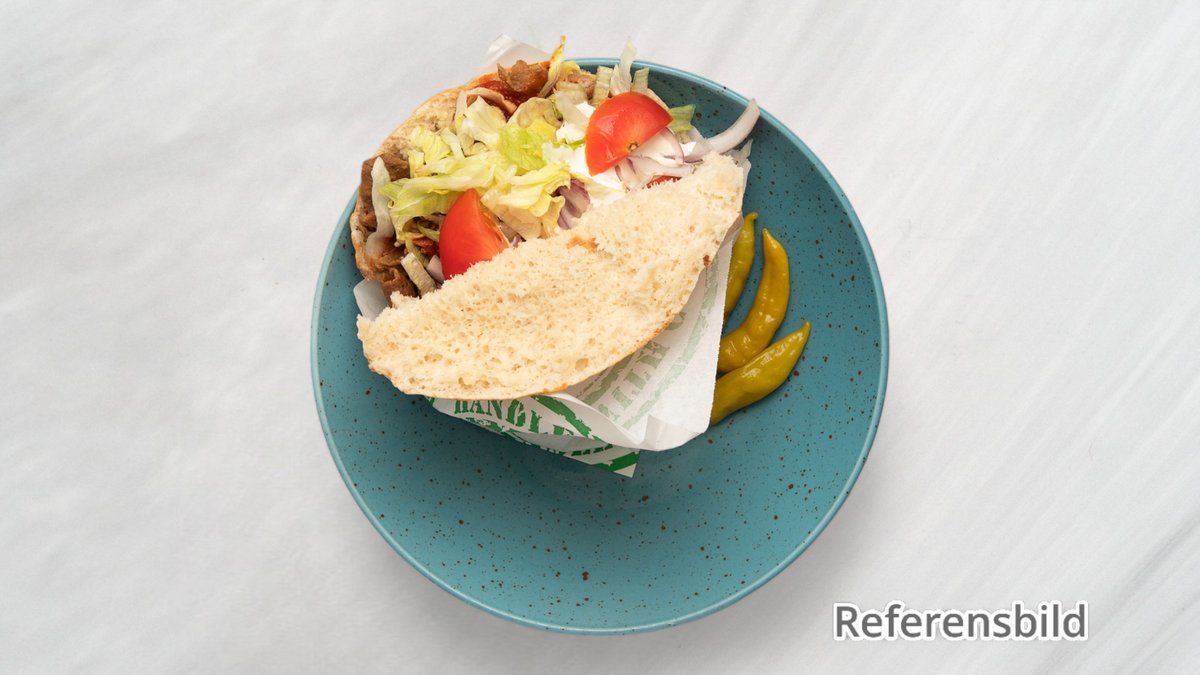 Gyros med bröd
