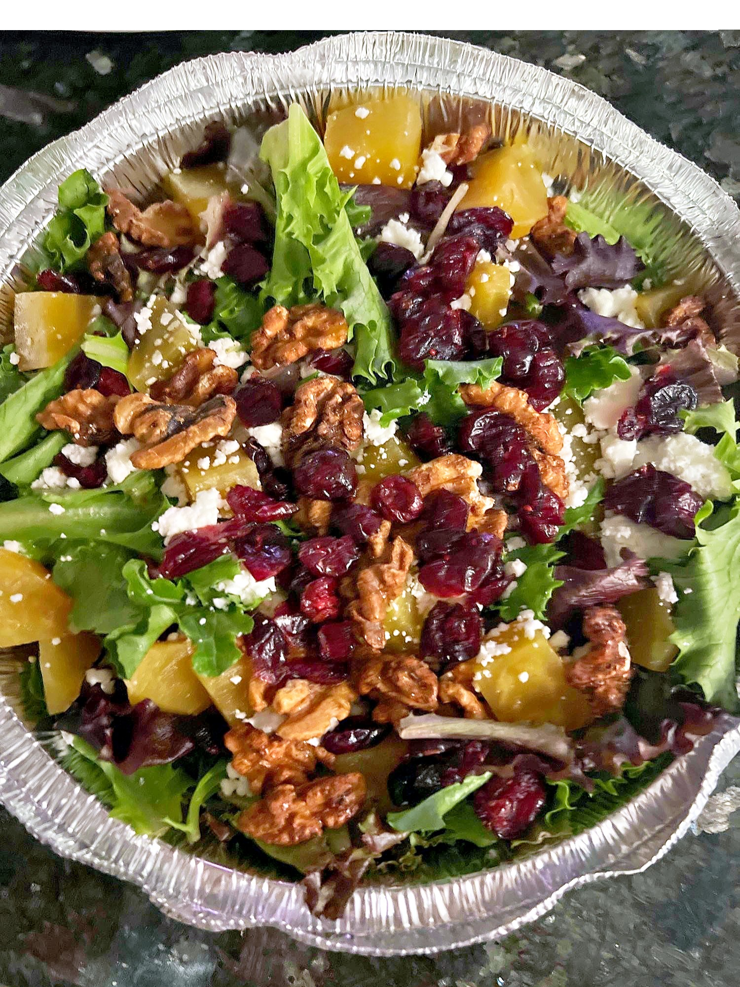 Beet and Goat Cheese Salad