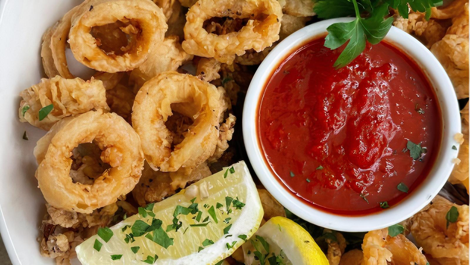 Fried Calamari  Pomodoro