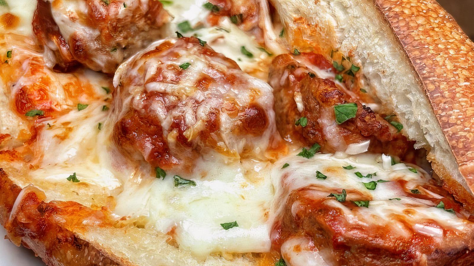Meatball Parmigiana Hero