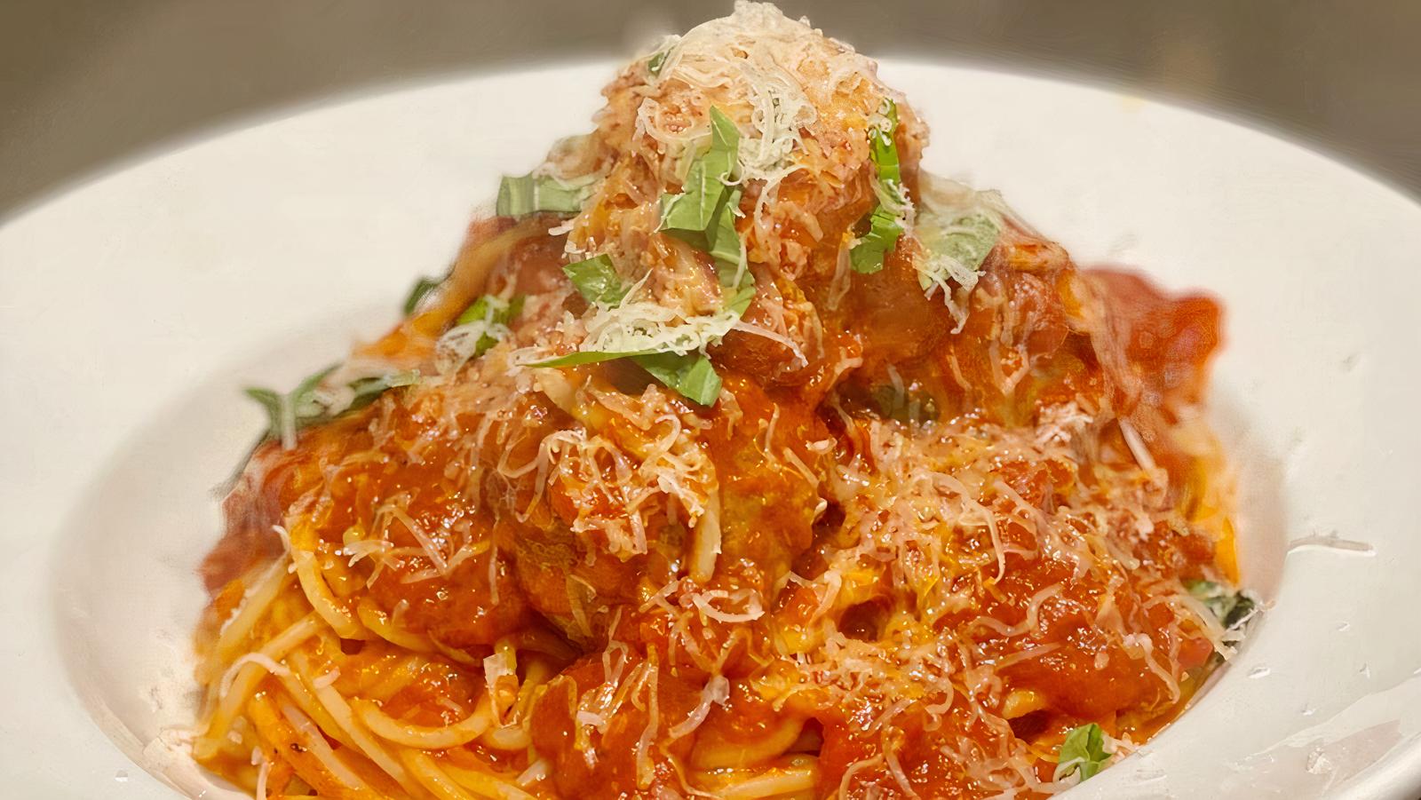 Spaghetti and Meatball Pasta