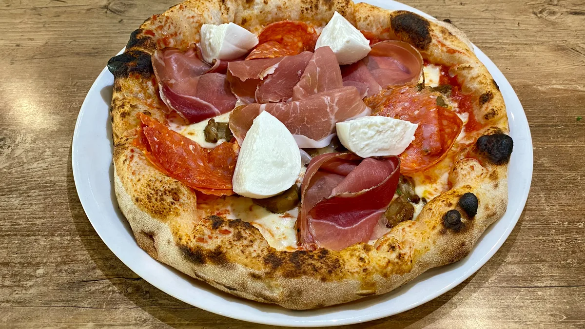 pizza dado grasso