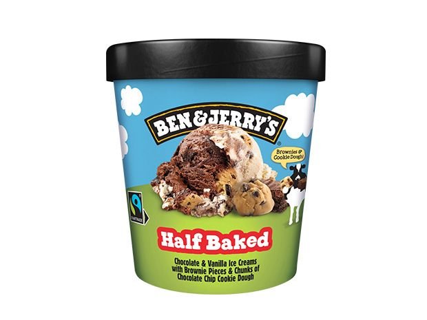 Ben and Jerry's - Halfbaked 465 ml