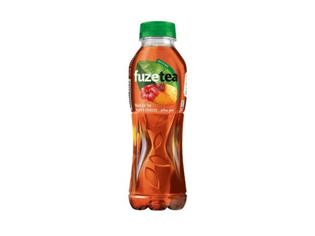 Fuzetea Černý čaj broskev a ibišek 0,5 l