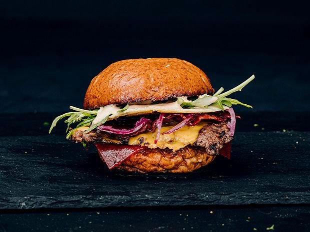Red Slice Smash Burger