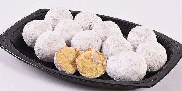 Powdered Sugar Donut Holes