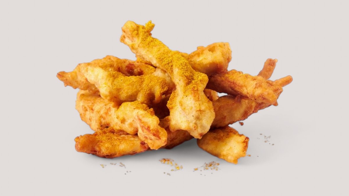 Chicken fingers curry