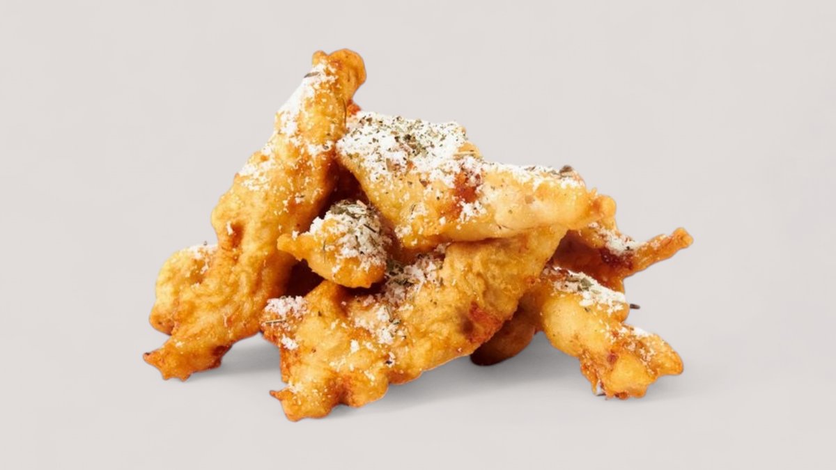 Chicken fingers parmezan bosiljak