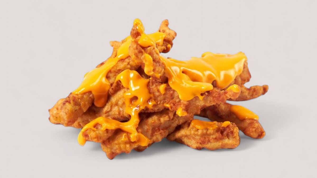 Premium Chicken fingers cheddar