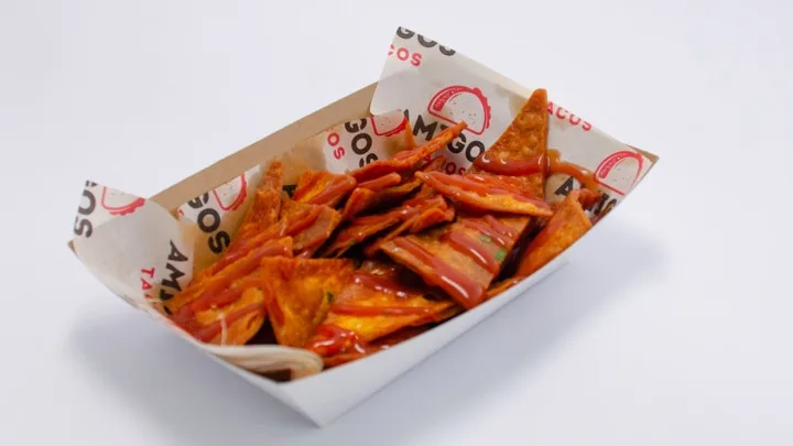 BBQ nachos