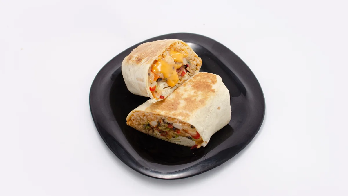 Chicken burrito 🌯