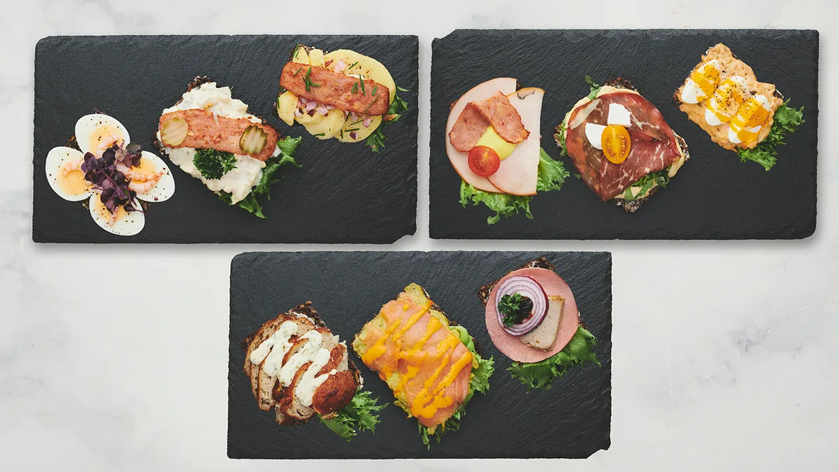Luksus Håndmadder Menu (9 stk)
