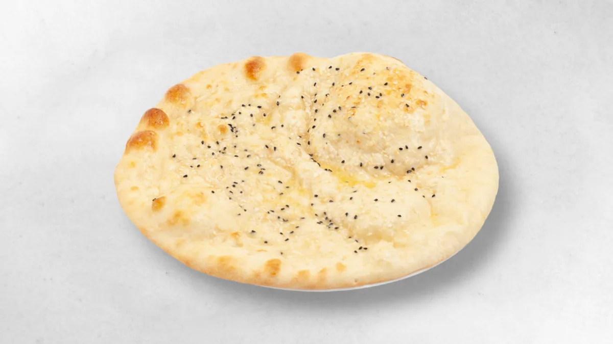 Naan Brot - Butter und Knoblauch