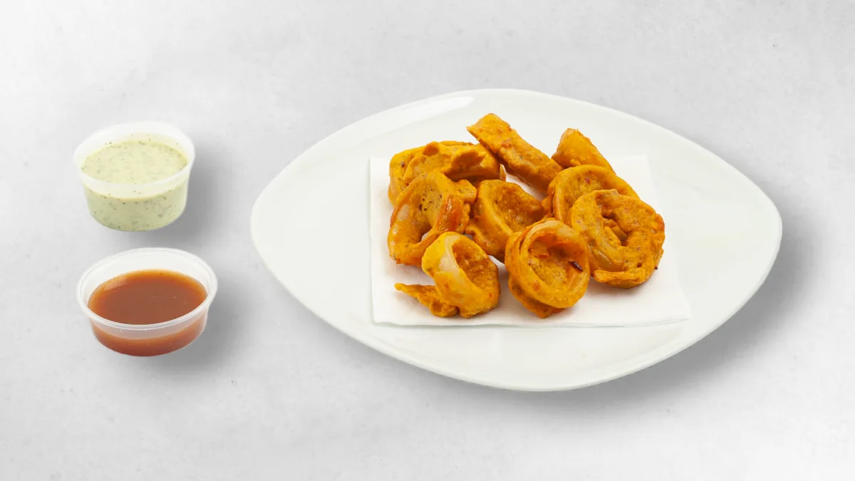 Zwiebel Pakoras