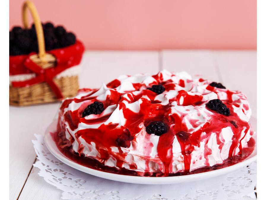 Bolo Frutas Silvestres