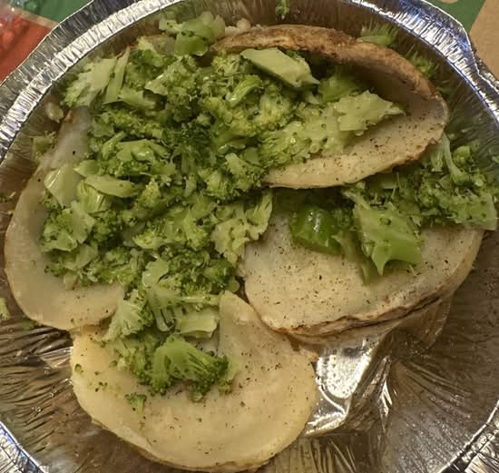 Potato Skins with Broccoli