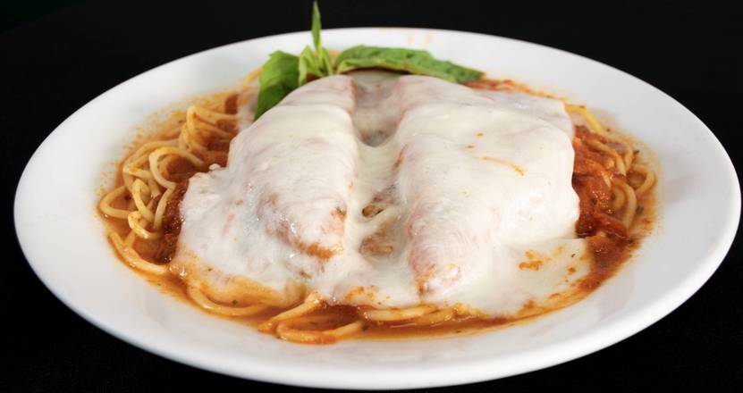 Chicken Parmesan with Spaghetti