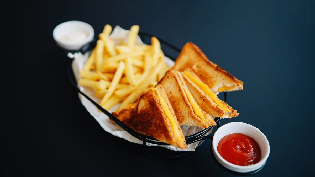 Double Grilled Cheese