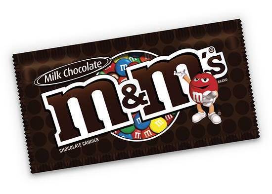 MandM's Plain Standard Size (1.69 oz)