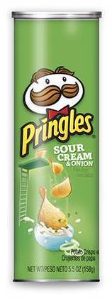 Pringles Sour Cream and Onion (5.57 oz)