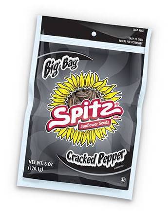 Spitz Sunflower Seeds, Cracked Pepper (6 oz)